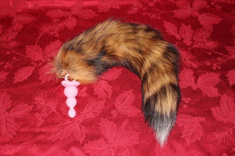 Fox Tail Anal Plug Pick Your Own - Real Genuine Fox Tail (Mature)