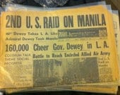 SALE September 23, 1944 Herald Express WWII Newspaper