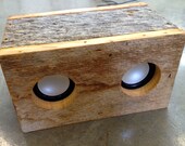 Custom Barn Wood Speaker Box - "Baby Owl"