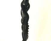 Wood Carving African Wooden Mother Woman Figure Folk Art Figurine Statue  Africa
