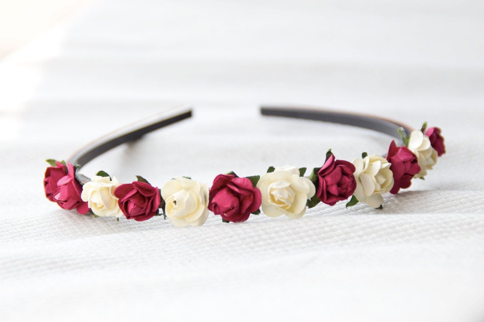 Floral hairband - Marie