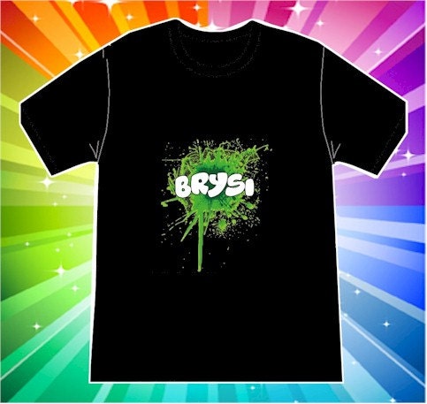 BrySi Splatter T-Shirt  (Specify Size) LIMITED EDITON