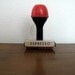 Vintage Italian office rubber stamp