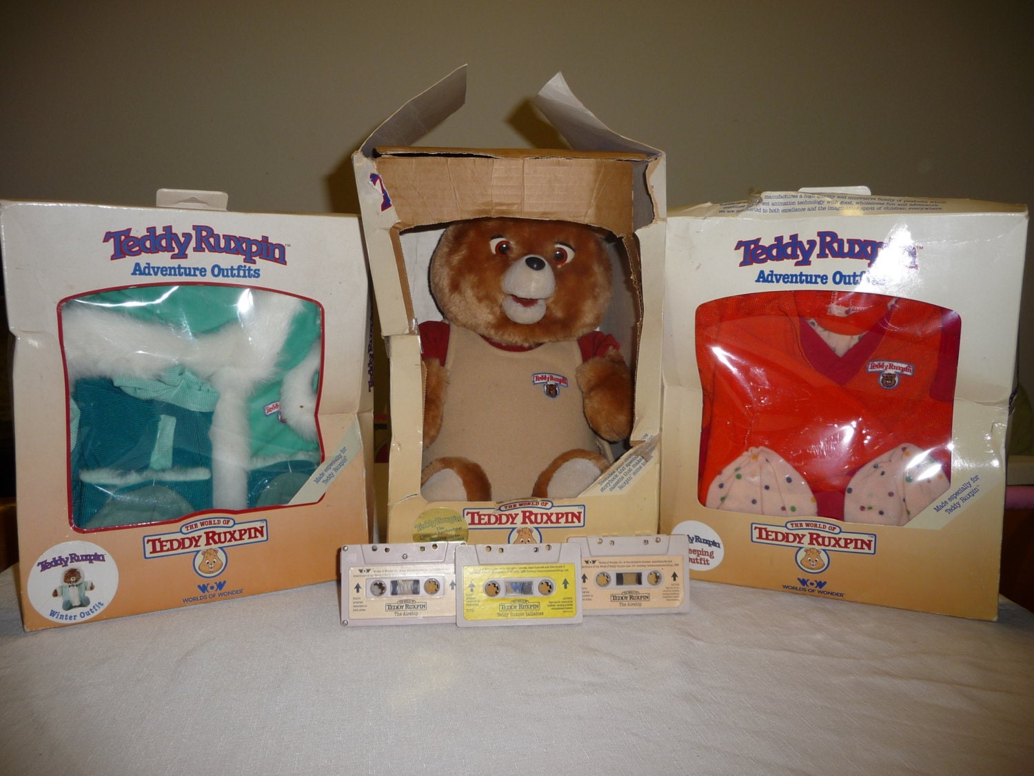 original teddy ruxpin in box