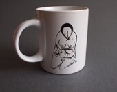 Hand painted mug.