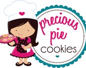 Custom logo bundle including personalized illustration, business card, label, Facebook timeline cover, Twitter background, and watermark