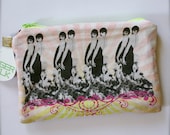 Flapper Line ... a LIGERMILK original. quilted / padded lined zipper pouch with loop