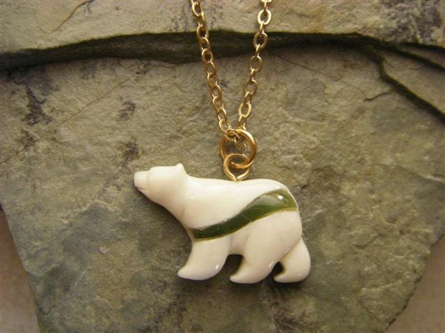 Polar Bear Necklace