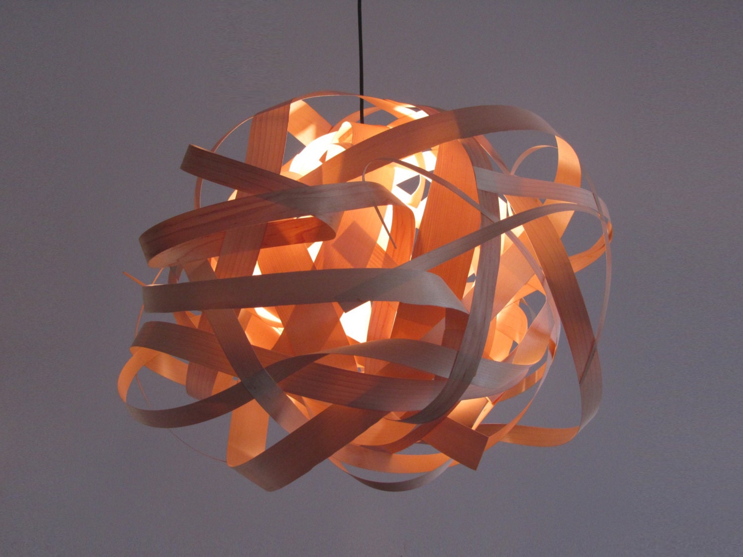 Doodle Veneer Lampshade