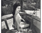 Leopard Bikini Pinup, 1960s