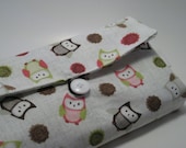 Owl Wallet- All purpose womens wallet for Cash Envelope Budgeting System