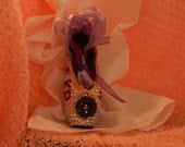 Ballet Pointe Shoe Embellished with a Twist of Bling and Can Be Personalized