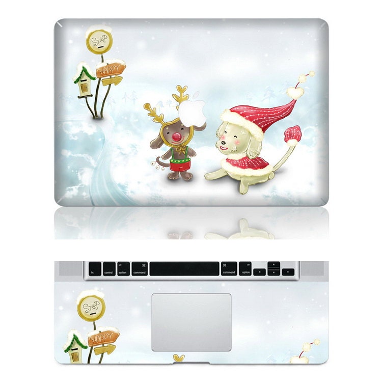 Christmas - Macbook Decal Mac Stickers Macbook Decals Macbook Stickers Apple Vinyl Decal for Macbook Pro / Macbook Air / iPad