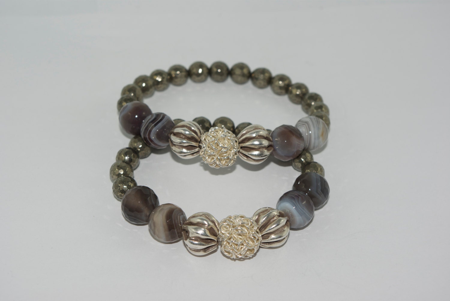Semi Precious Stones and Metals Bracelet that will take You from Coffee To Cocktails