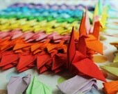 Brand NEW Handmade 15 x 15cm 1000Pcs Origami Paper Cranes Paper Goods for Baby Shower, Marry, Wedding, Festival, Anniversary Decoration