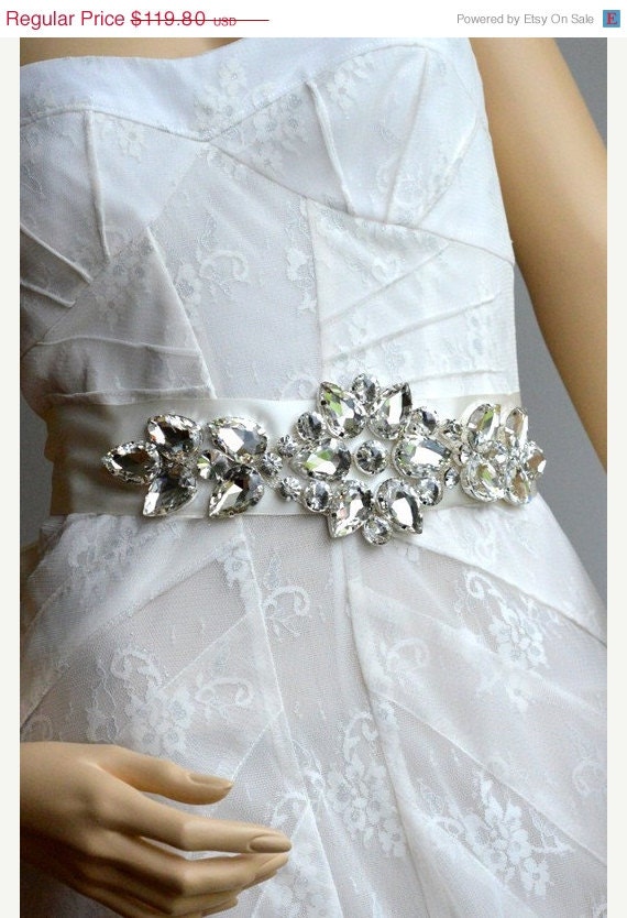 20%OFF Crystal Bridal Sash-Rhinestone Bridal Sash-Wedding Belt-Bridal Sash-Wedding Sash -Satin Ribbon sash -White /ivory cream/peach