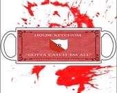 Game of thrones inspired Pokemon house sigil cup / mug