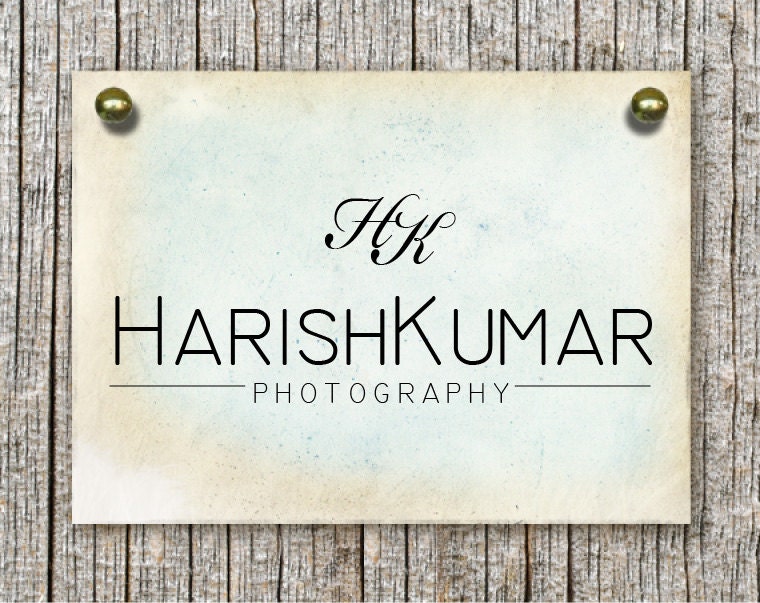 Premade logo design - Modern style custom Logo Design - Custom Premade business logo design - Photography logo designs