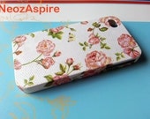 Rambling Soft Pink Rose - iPhone 4 Case , iPhone 5 Case , Galaxy S3 Cover , iPhone 3g/3gs , Rose iPhone Case