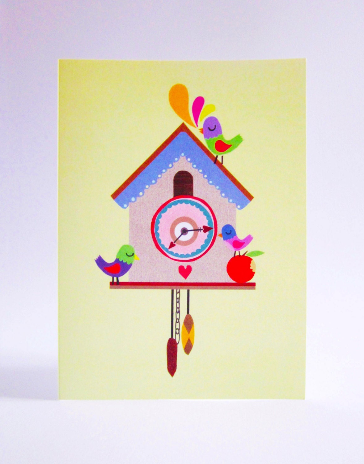 Cuckoo Clock Card