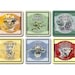Set of 6 Samuel Adams Beer Coasters - Set 1 of 3