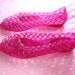 90's Pink Jelly Flats Size 7 FREE SHIPPING