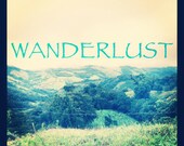 Costa Rica landscape WANDERLUST photo print 4x4 mountain range travel photography