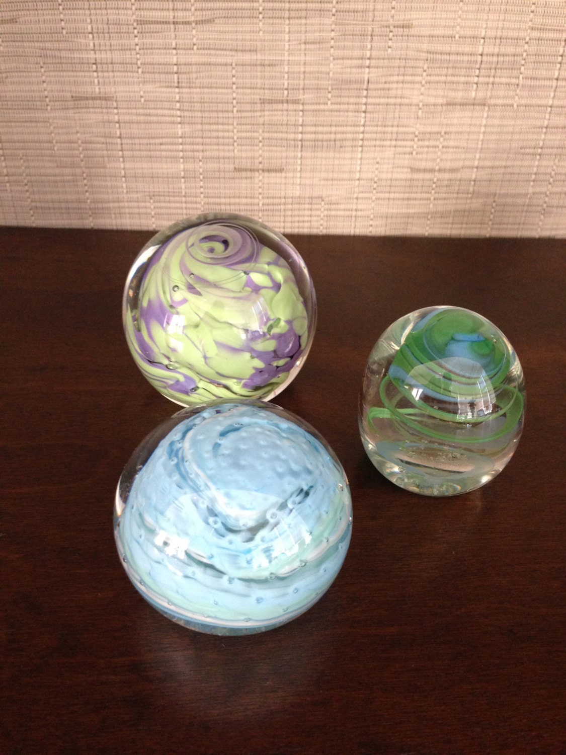 Hot-Glass crafted Paperweights
