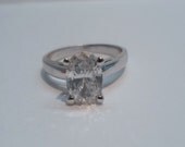 Engagement Ring 1.50ct Oval Diamond Engagement Ring 14kt White Gold, F color SI2 Not Clarity Enhanced Blueriver47 on Etsy  Fine Jewelry