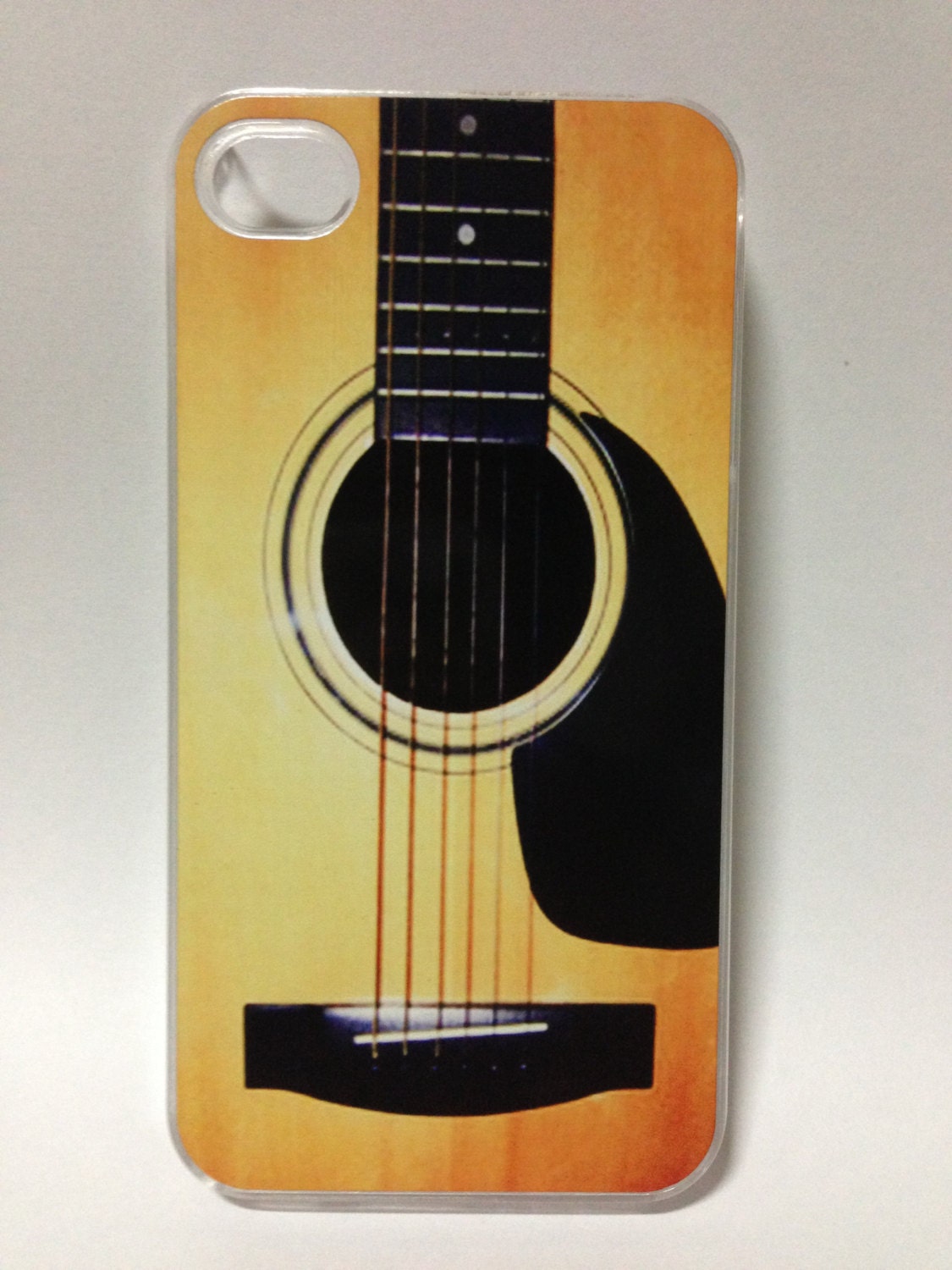 Iphone 5 cover Case,Classic Wood Guitar, Hard Shell Plastic for, Adorable, case cover for iphone, Style Retro, Classic