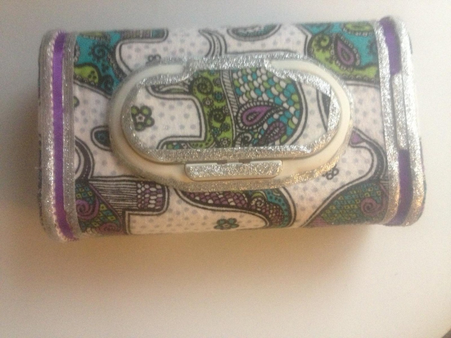 Boutique Elephant Baby Wipe Case