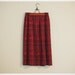 Pleated Patterned Skirt