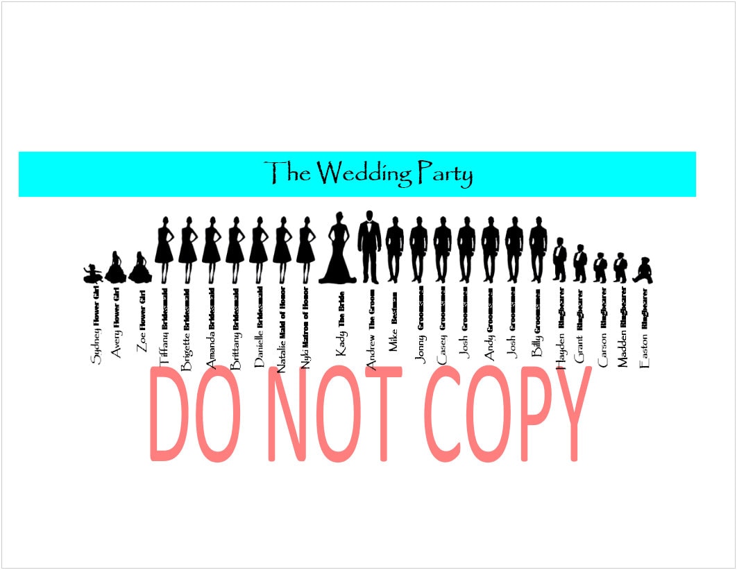 free wedding party silhouette clip art - photo #50