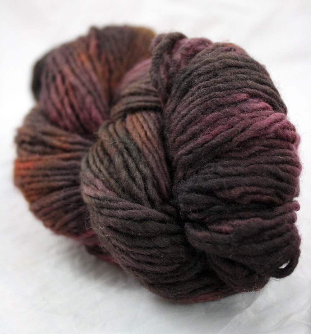 Hand Painted One Of A Kind Merino S. American Worsted Yarn - Good Coco
