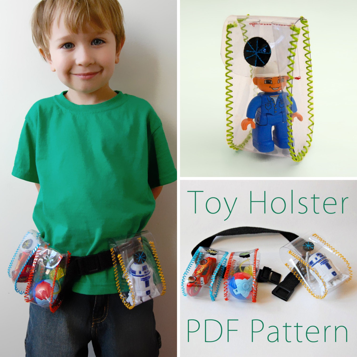 Toy Holster Pouch PDF Pattern