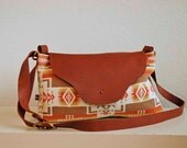 Appetite Nina Bag in Beautiful Wool and Leather