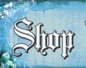 Lady and Blue Castle Shop Banner and Avatar by Sea Dream Studio  OOAK