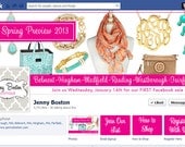 Custom Facebook Cover and Profile Picture Set