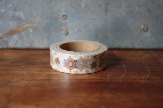 Brown Tan Starburst Washi Tape Il_570xn