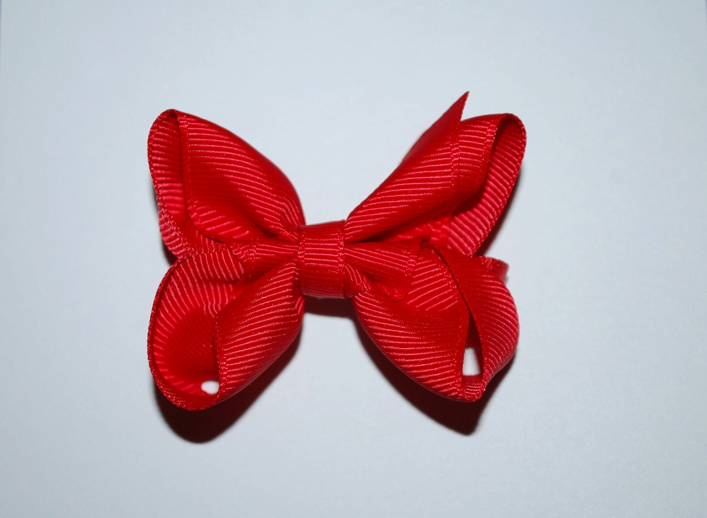 Red Boutique Bow No Slip Hair Clips - Buy 3 items, Get 1 Free