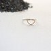 Don't promise me anything / Infinity heart twisted  ring