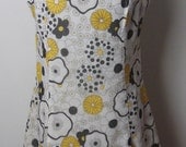 Vintage Mod 1960's Summer Shift Dress