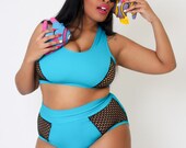 Punky Tee Swimsuit Top PLUS SIZE