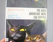 1971 The Cats' Adventure With Car Thieves by Joan Cass Illustrated by William Stobbs