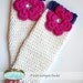 SALE - Preteen Cotton Leg Warmers - Eggshell, Country Pink, Bright Pink, Purple