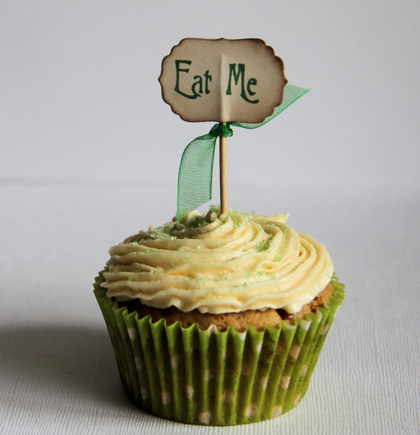 Eat Me - Cupcake toppers (any colour)