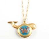 W is for Whale Locket