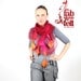 REDUCED second quality Felted scarf NEW collection 2013 special and wears marvelously pink and orange
