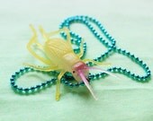 Glowing Grasshopper Necklace