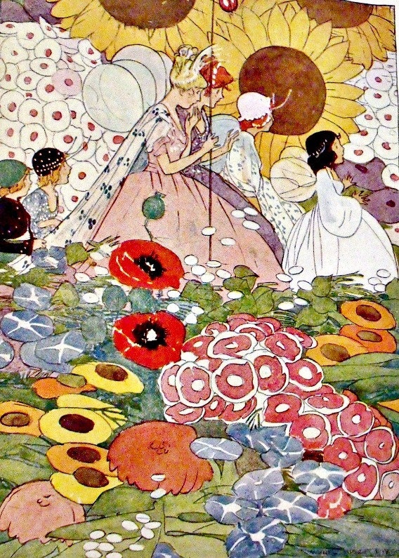 Flower Fairies - il. by Maginel Wright Enright - Clara Ingram Judson - 1915 - Very rare